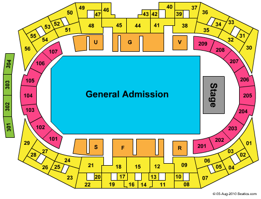 Schleyerhalle End Stage Seating Chart